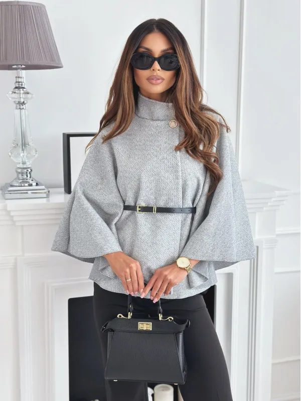 Mila-naisten vyöllinen poncho