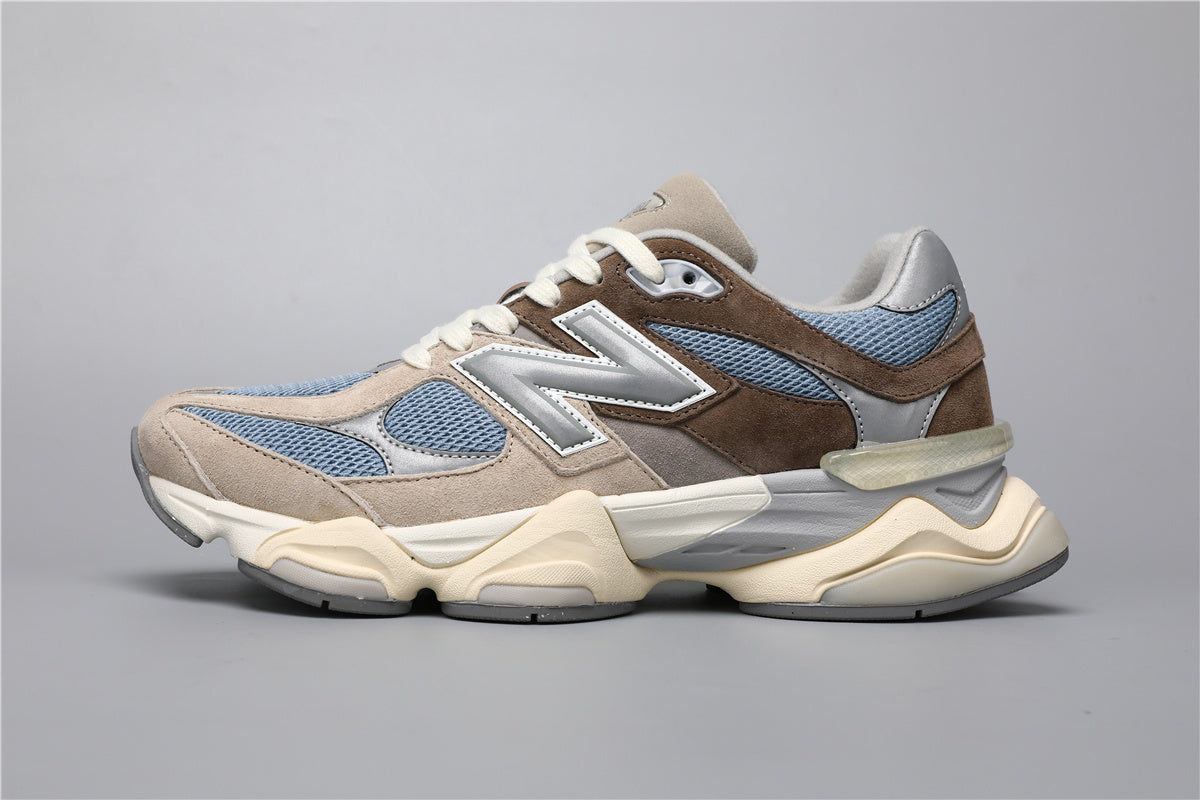 New Balance 9060 Unisex Sneakers Brown Blue